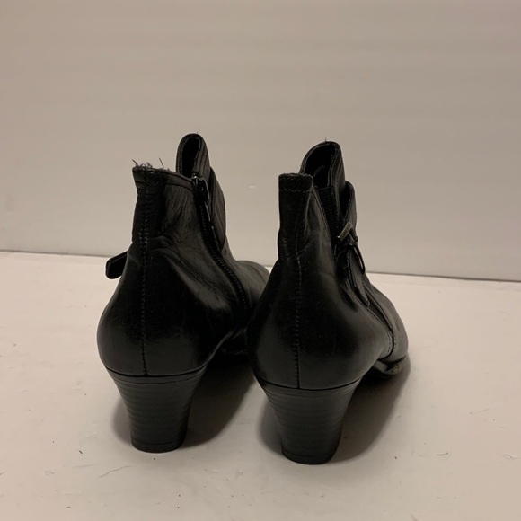 M Patrick black leather shoes boots - Picture 9 of 11